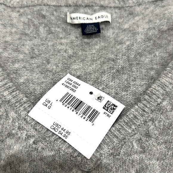 AEO Ribbon Cropped Sweater - Picture 3 of 3